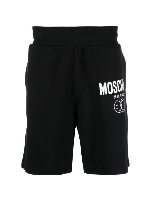 Moschino x Smiley cotton jersey shorts