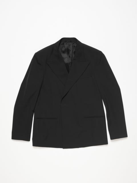 Regular fit suit jacket - Black