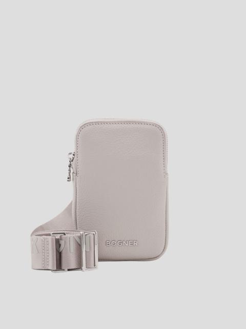 BOGNER Pontresina Johanna Smartphone pouch in Light gray