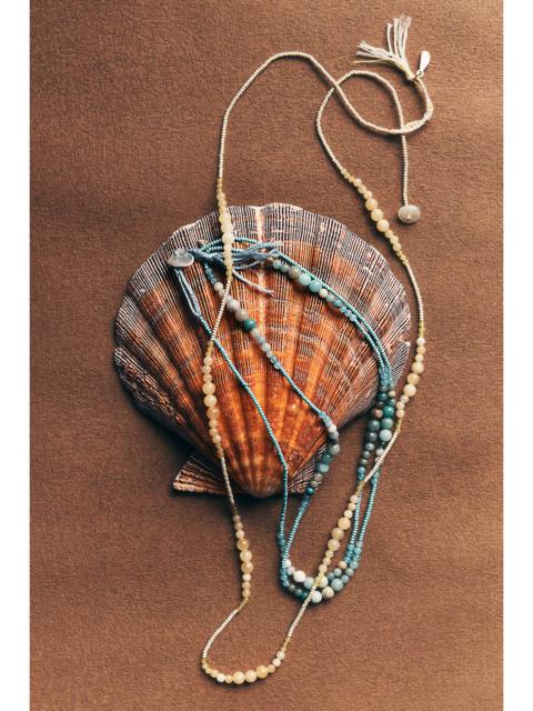 FREE PEOPLE Hettie Semiprecious Strand Necklace