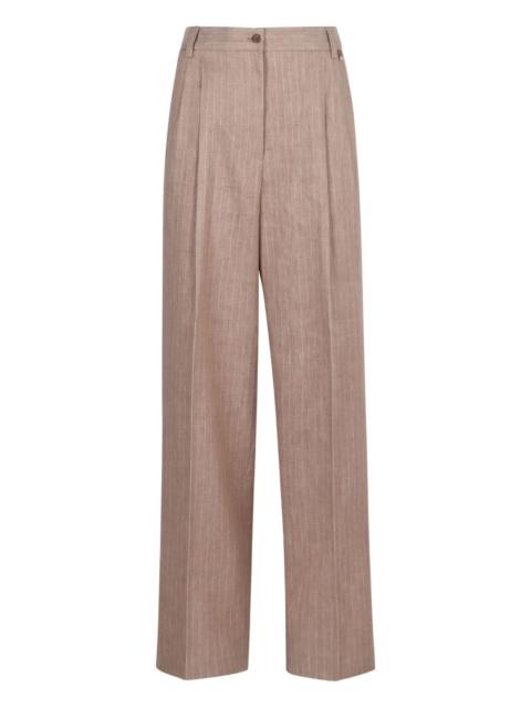 Herno pinstripe trousers