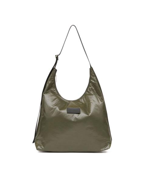 MM6 Maison Margiela large padded lightweight numbers patch shoulder bag