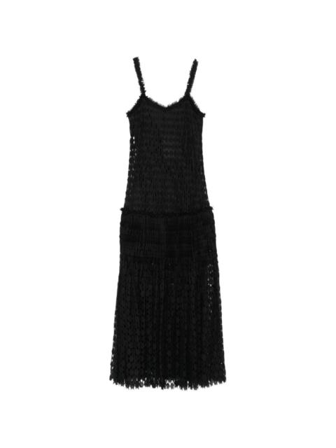 ULLA JOHNSON ruffled-detail maxi dress