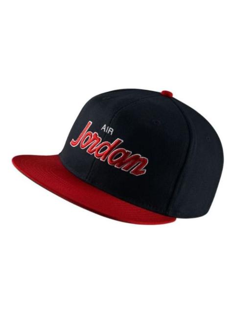 Jordan Air Jordan Pro Script Cap 'Black Red' AV8448-010