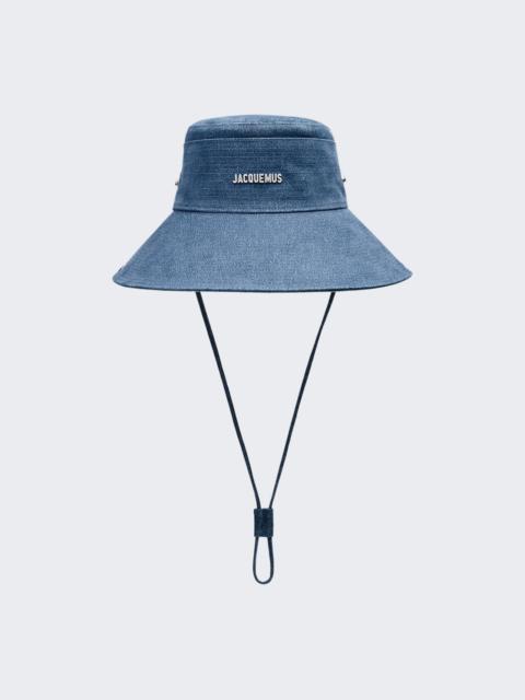JACQUEMUS The De-nîmes Denim Bucket Hat Blue