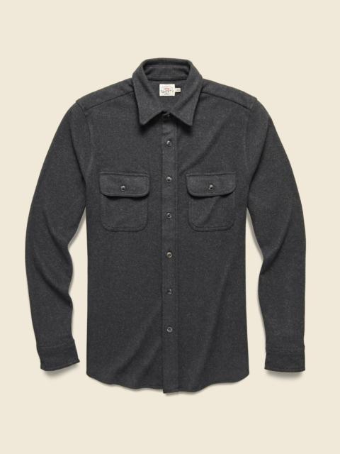FAHERTY Legend Sweater Shirt - Black