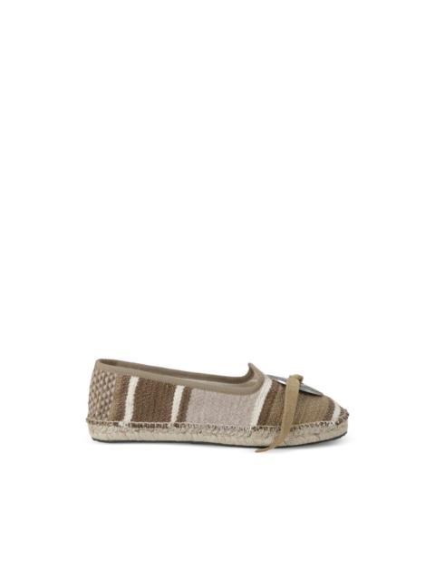 FORTELA Frutate striped espadrilles