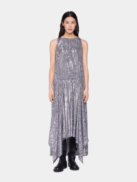 MIDI DRESS IN SEQUINS