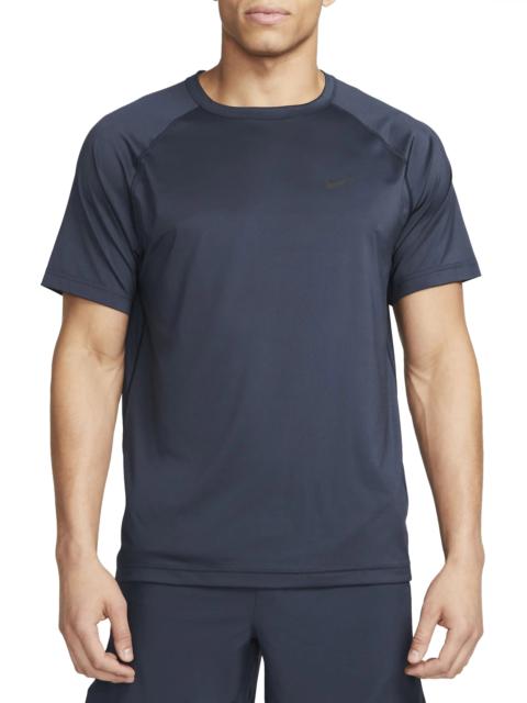 Nike Dri-FIT Ready Training T-Shirt in Obsidian/Black