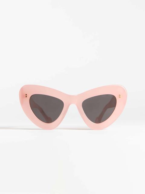 JW Anderson JWA06 BUTTERFLY SUNGLASSES IN PINK