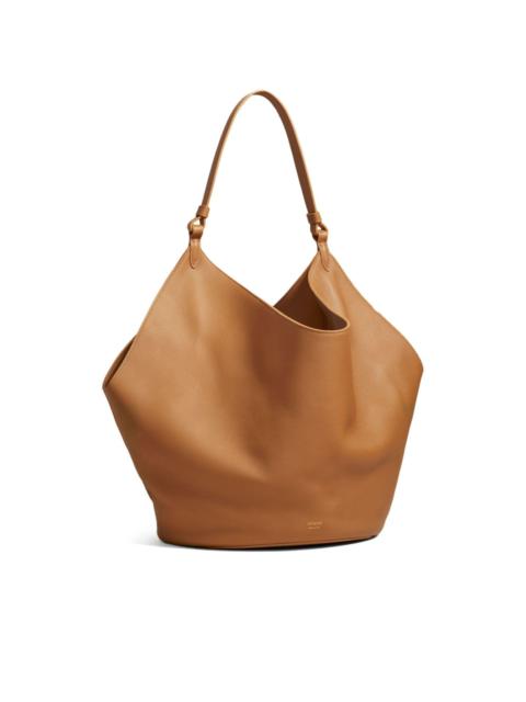 medium The Lotus leather tote bag
