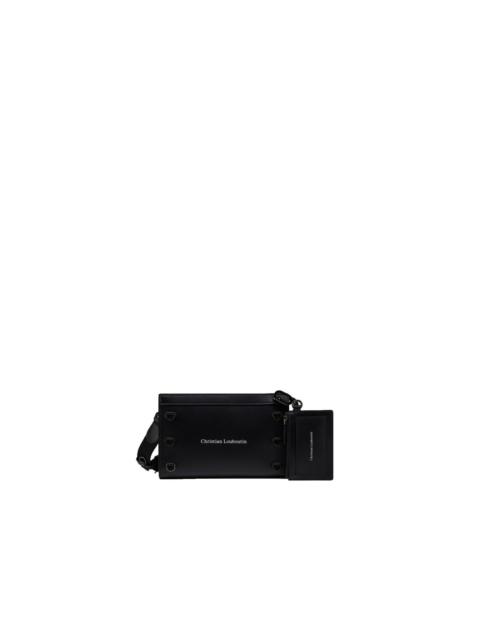Christian Louboutin CHRISTIAN LOUBOUTIN Kosmica Black Crossbody Bag New & Authen