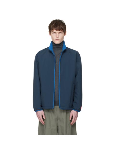 The North Face Navy TNF Red Box Fleece Reversible Jacket