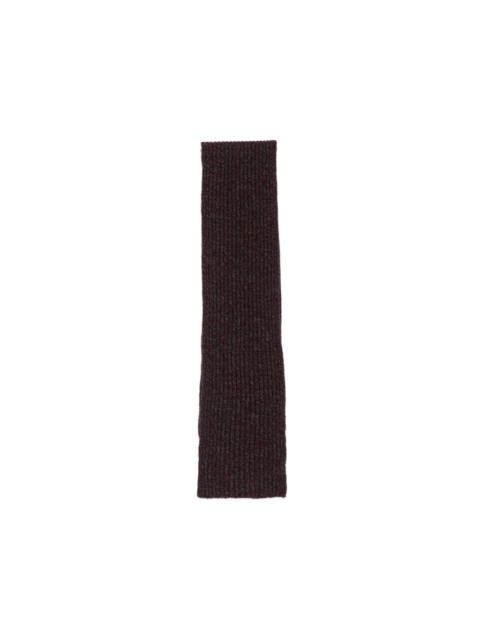AGNONA ribbed-knit scarf