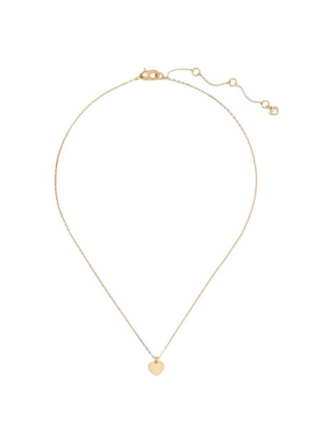 kate spade heart pendant