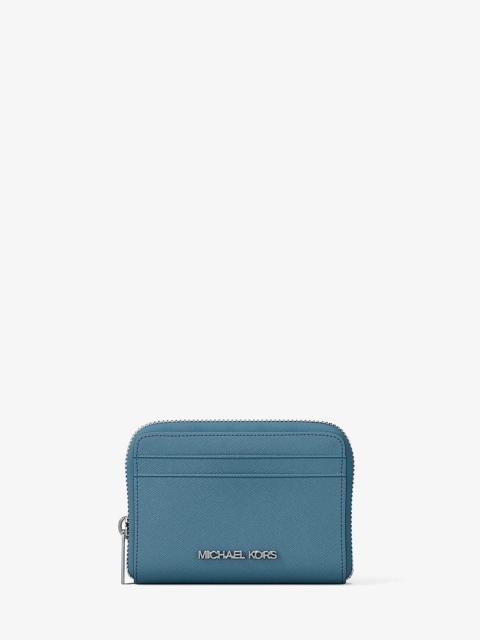 MICHAEL KORS Jet Set Travel Medium Saffiano Leather Wallet