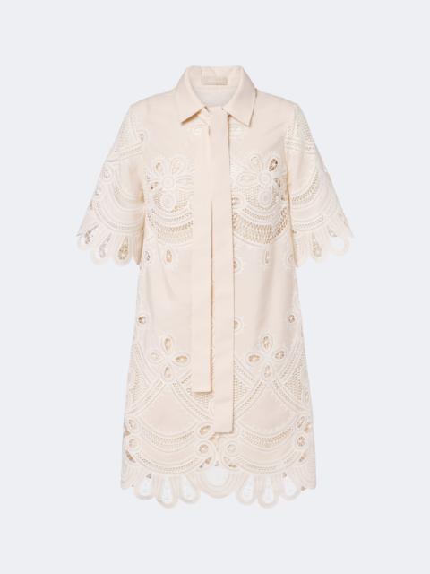 ELIE SAAB Emrboidered minidress