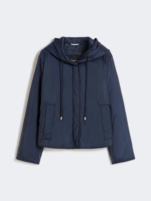WEEKEND Max Mara Padded, hooded jacket in water-repellent canvas - NAVY