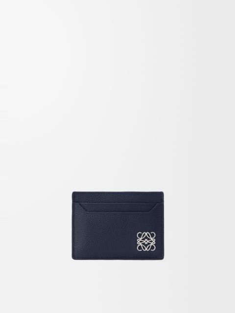 Loewe Anagram plain cardholder in pebble grained calfskin