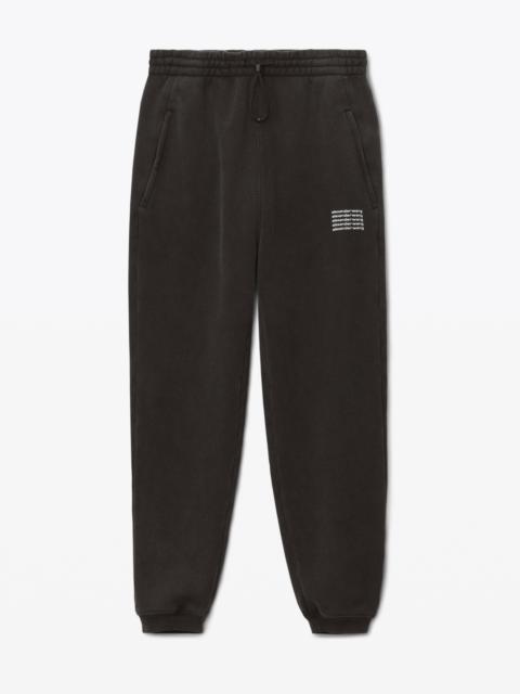 SWEATPANT IN DENSE FLEECE