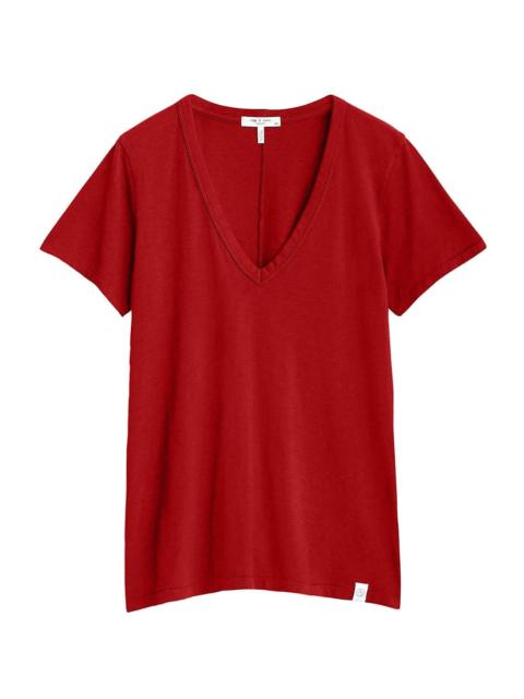 rag & bone The Slub Vee - Red