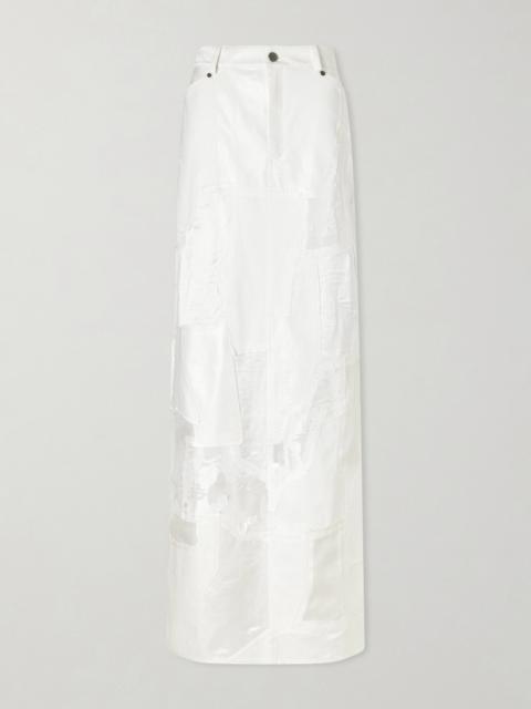 Ralph Lauren Natallia Cotton Maxi Skirt