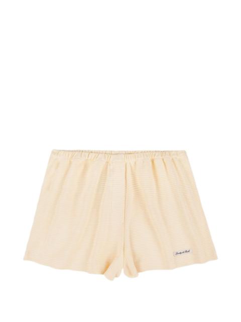 Sporty & Rich House striped shorts