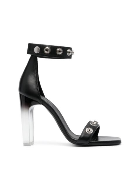 Rick Owens 100mm eyelet-detail sandals