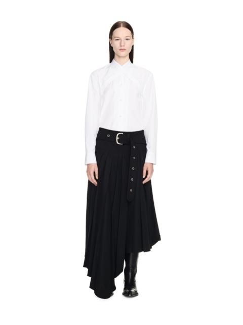 Off-White 크로스 칼라 셔츠