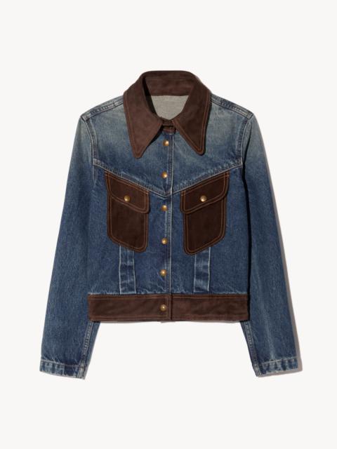 NILI LOTAN BROOKLYN DENIM JACKET