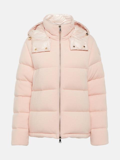 Arimi wool and cashmere down jacket