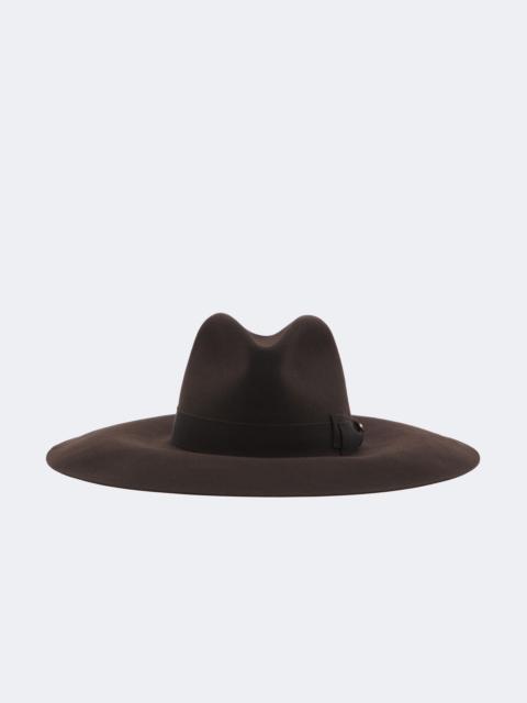 Valentino VLogo cashmere felt fedora