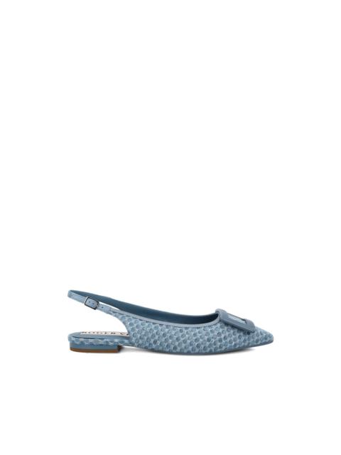 Roger Vivier Gommettine slingback flat pumps