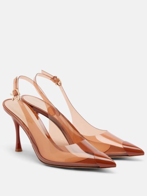 Gianvito Rossi Sofia TPU slingback pumps