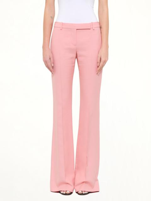 Alexander McQueen Narrow Bootcut Pants in Anemone