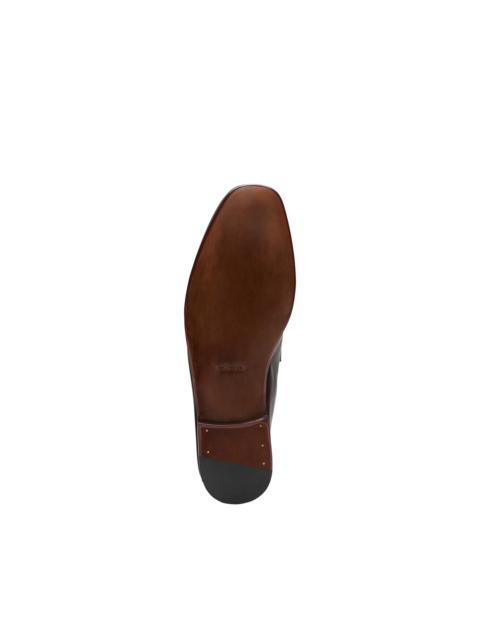 TOM FORD SOFT SUPPLE LEATHER GIGI TWISTED BAND LOAFER