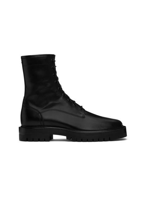 Maison Margiela Black Tabi County Combat Boots