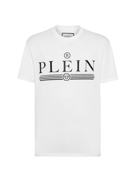 logo-embellished cotton T-shirt