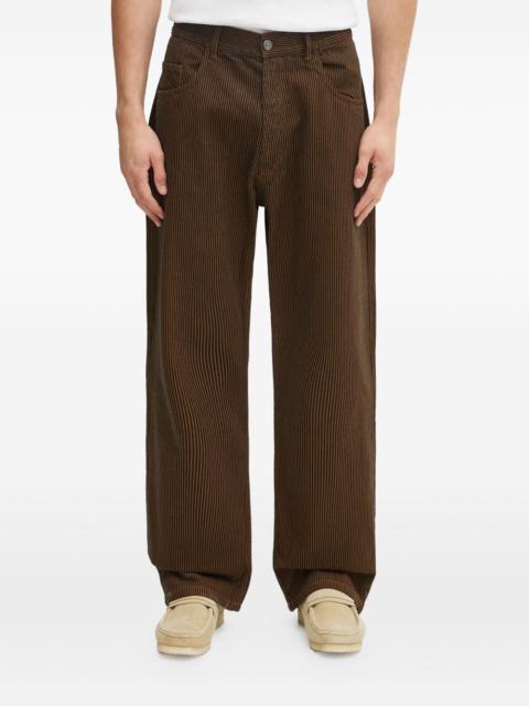 No Problemo striped-pattern jeans