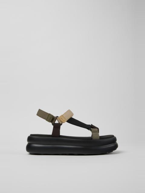 CAMPER Twins Multicolor Recycled PET Sandals for Women.