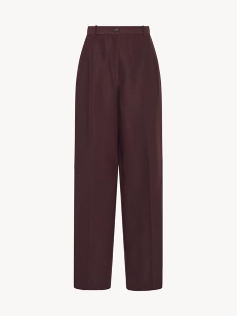 The Row Ackerin Pant in Virgin Wool and Silk
