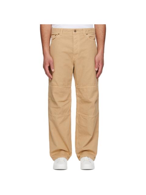 Beige Corban Trousers