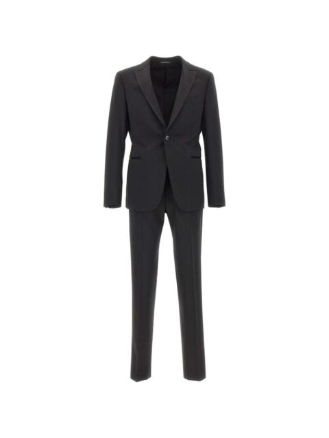 EMPORIO ARMANI peak-lapels single-breasted suit