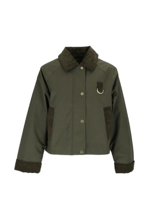 Barbour Wendy corduroy-trim jacket