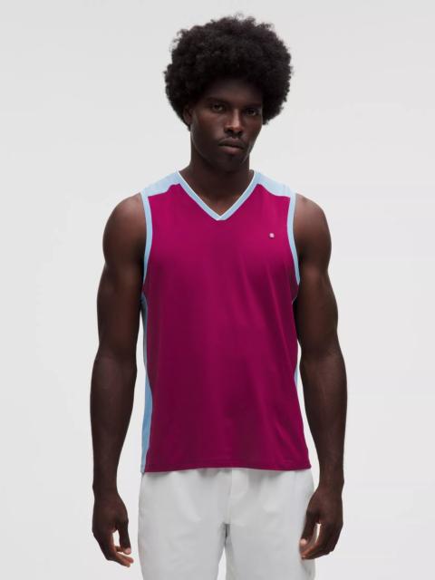 lululemon Pique Mesh-Panel Sleeveless Tennis Shirt