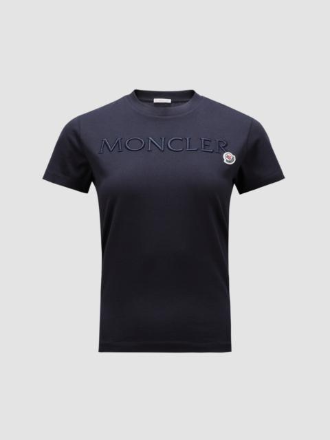 Moncler Embroidered Logo T-Shirt