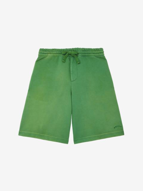 Alexander McQueen Stonewashed Jersey Shorts
