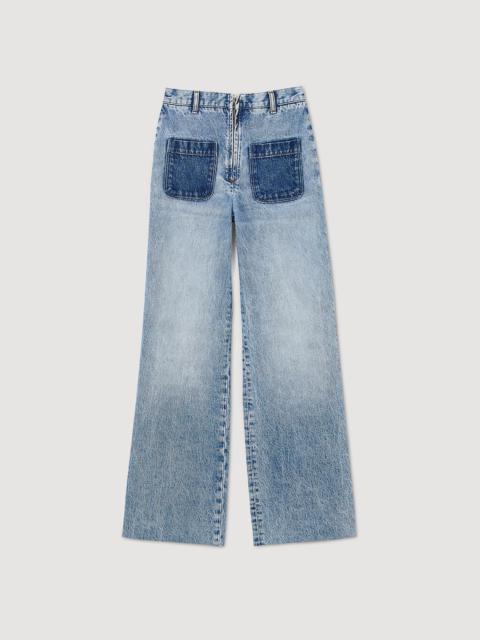 Sandro HIGH-RISE JEANS