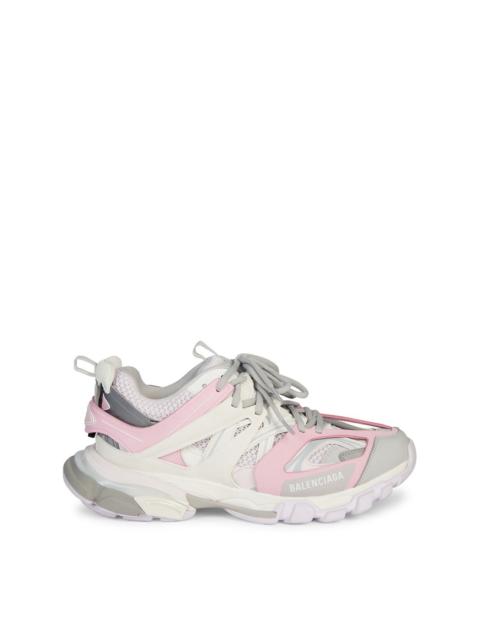 LED Track Sneaker Grey Pink and White