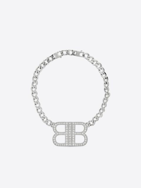 BALENCIAGA Bb 2.0 Necklace  in Silver